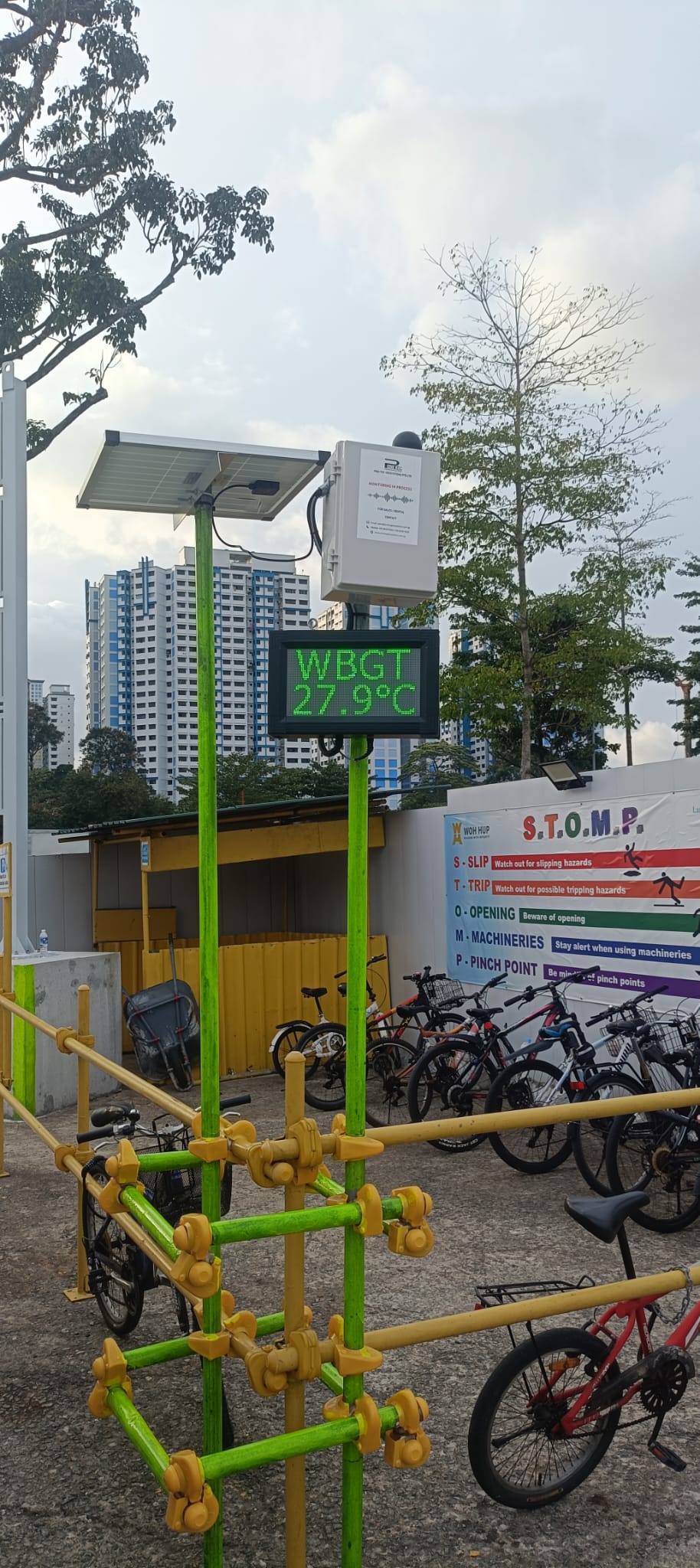 Wireless Real Time WBGT Monitoring System